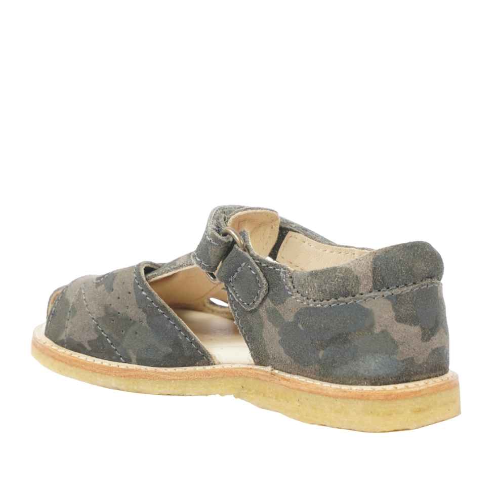 kim høg sort Arauto RAP Klassisk sommer sandal - Grey Army (Bred) – Tjubang sko